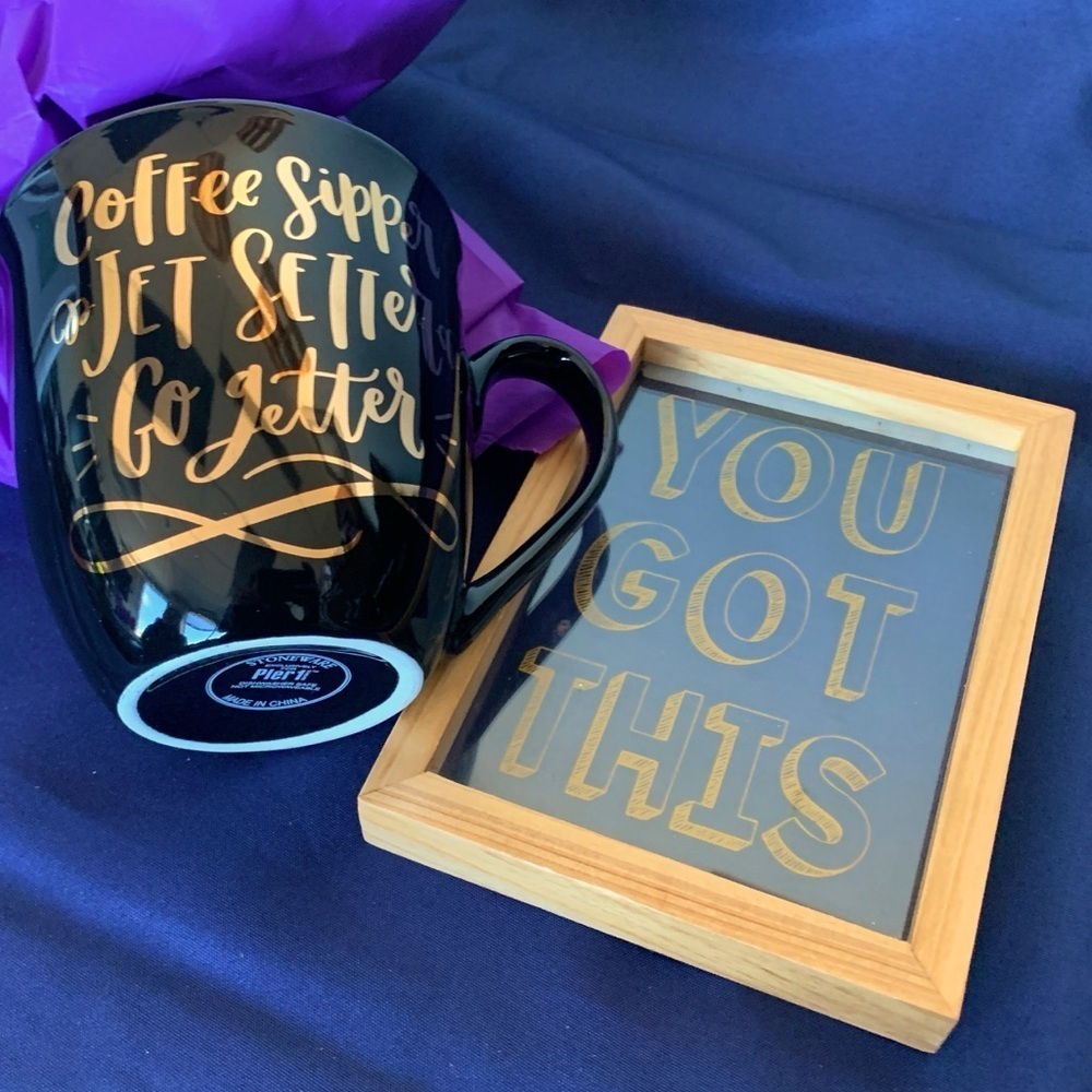 Go Getter Mug & You Got This Frame, New with out box.